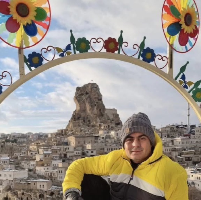 Octavio en Capadocia, Turquía